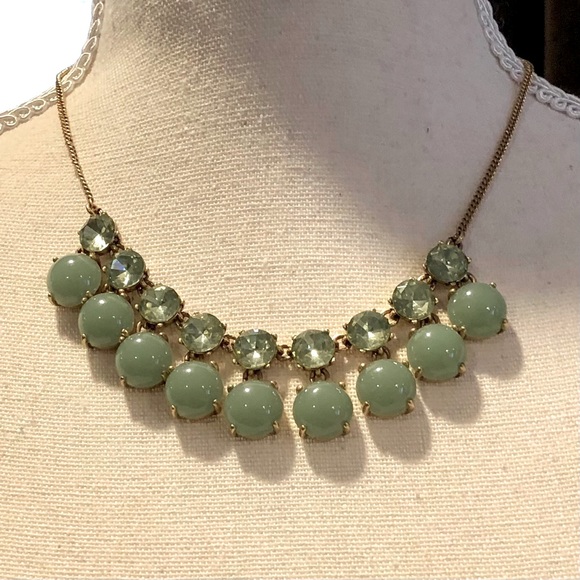 NWT J Crew necklace green jewelry gift - Picture 2 of 4